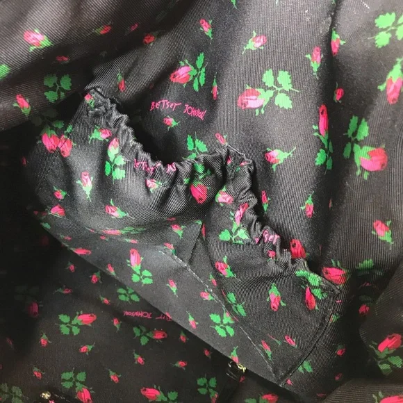 Betsey Johnson Leopard Print Large Zip Tote Bag - Picture 8 of 9